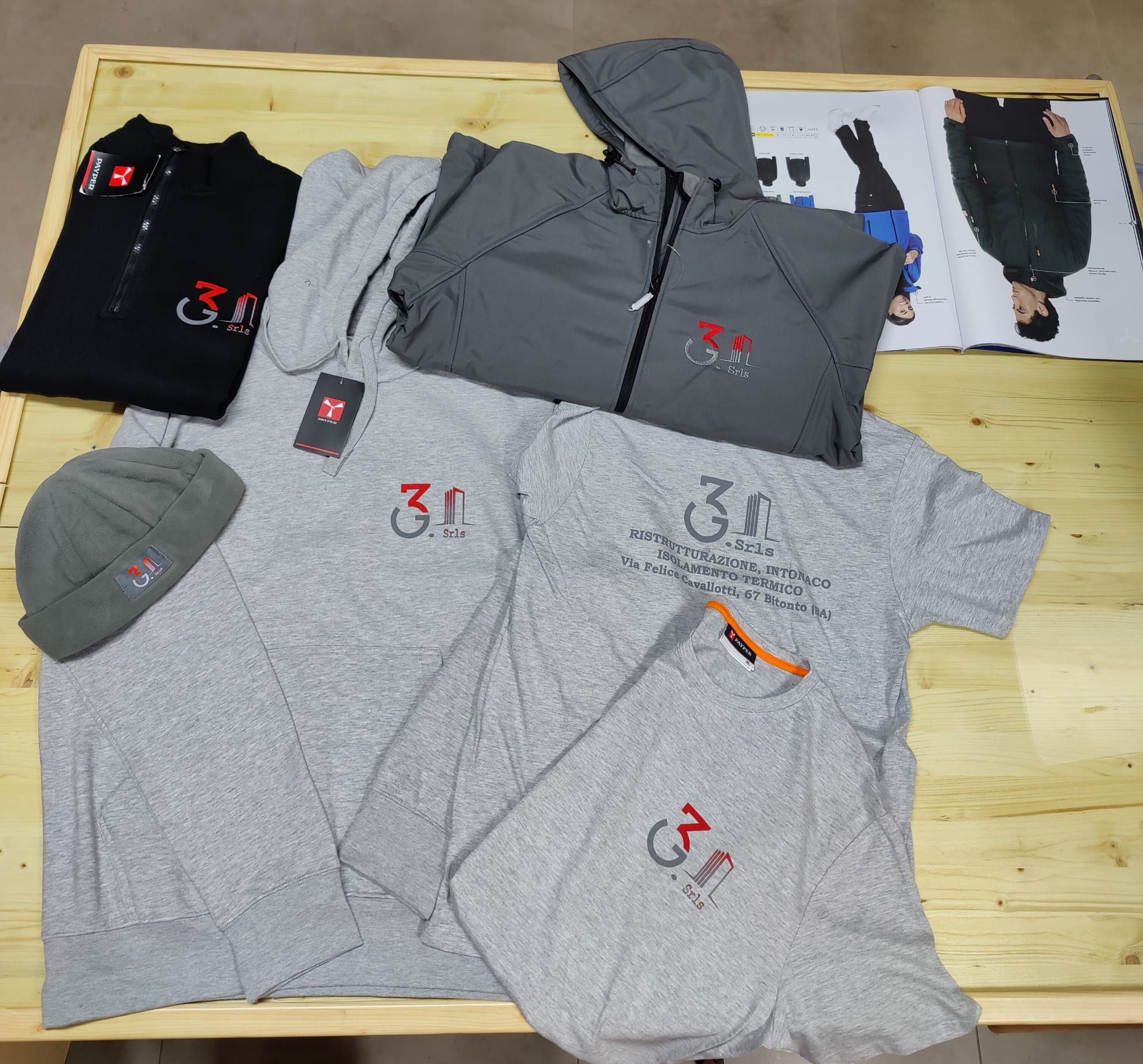 Abbigliamento personalizzato SafetyShop - esempio 1