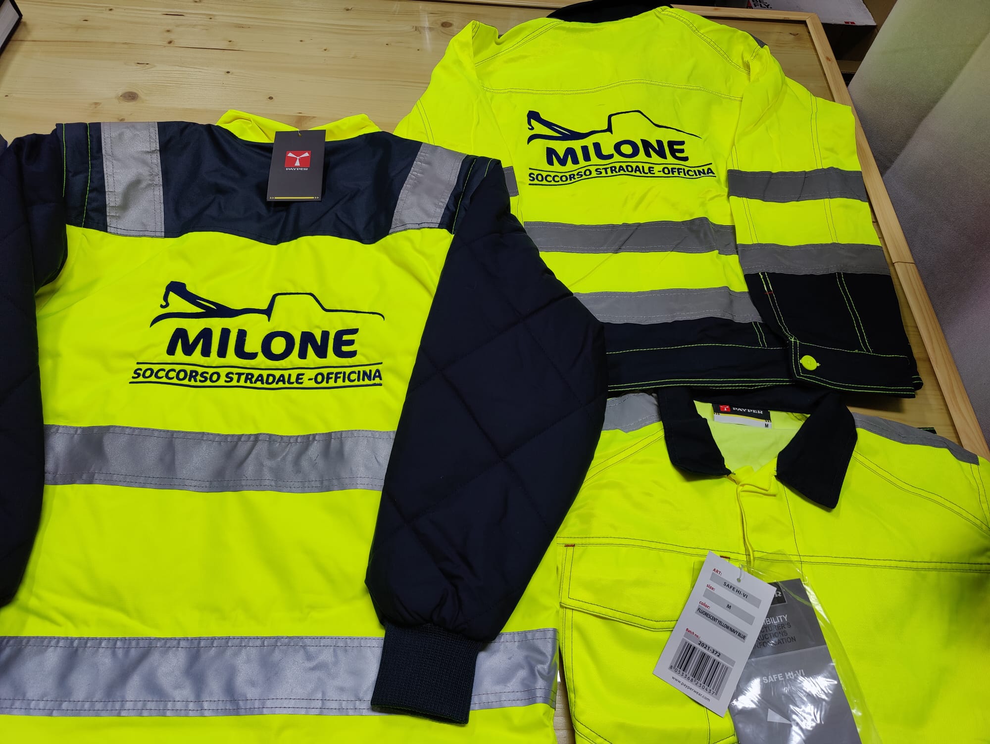 Abbigliamento personalizzato SafetyShop - esempio 4