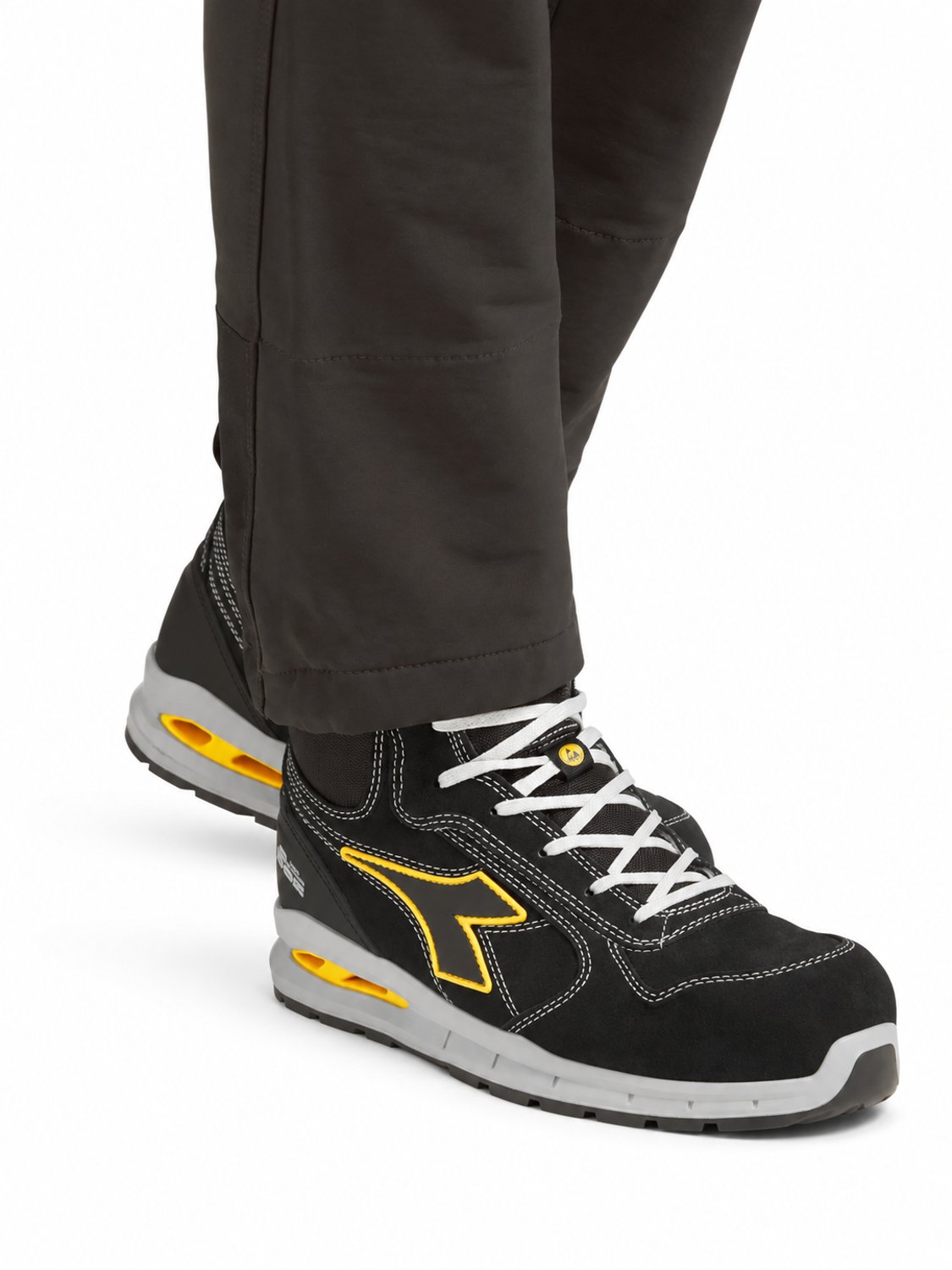 Scarpe Antinfortunistiche Alte Diadora GEOX RUN A.BOX MID S3S FO SR ESD Traspiranti e Idrorepellenti thumbnail 2