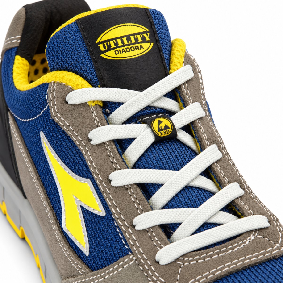 Scarpe Antinfortunistiche Diadora RUN TEXT LOW S1PS FO SR ESD Leggere e Traspiranti thumbnail 3