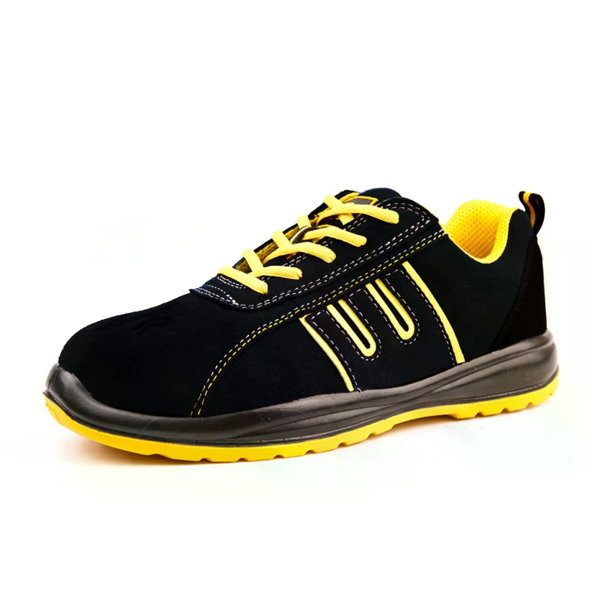 Scarpe Antinfortunistiche Miller Steel S1P SRC Basse Nero Leggere Uomo Donna thumbnail 4