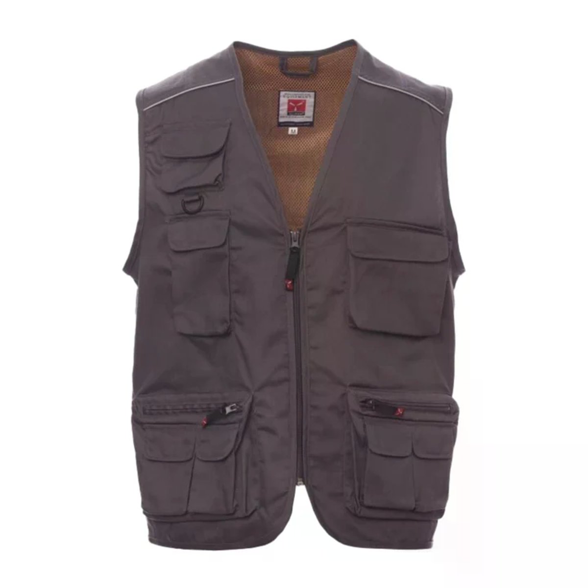 Gilet da Lavoro POCKET Uomo Estivo Multitasche con Porta Badge e Dettagli Reflex thumbnail 11