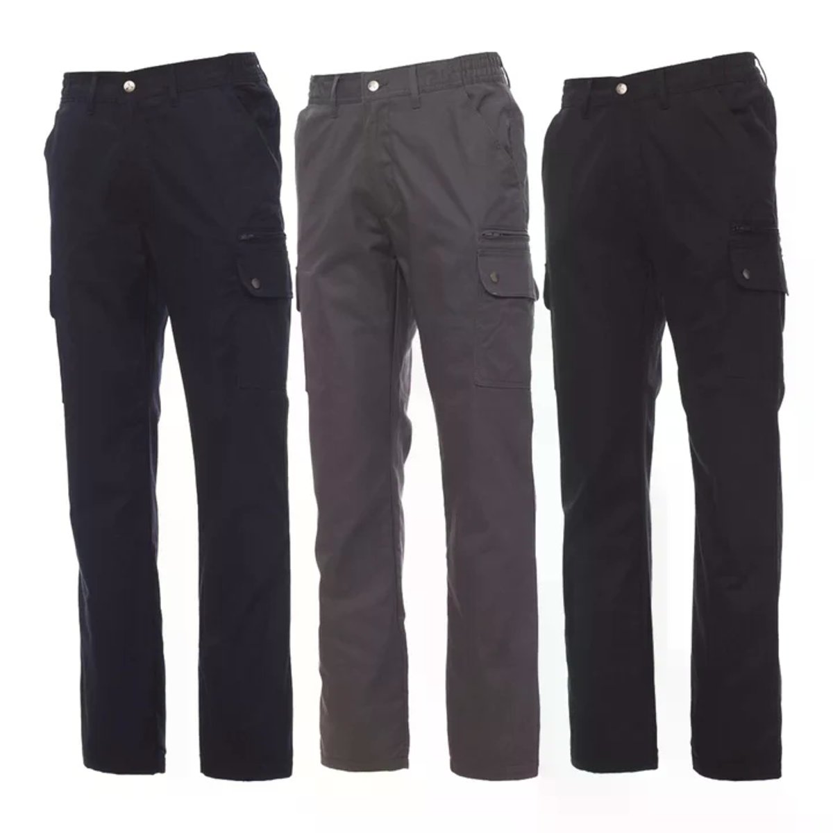 Pantalone da Lavoro Invernale FOREST POLAR Foderato con Flanella Multitasche