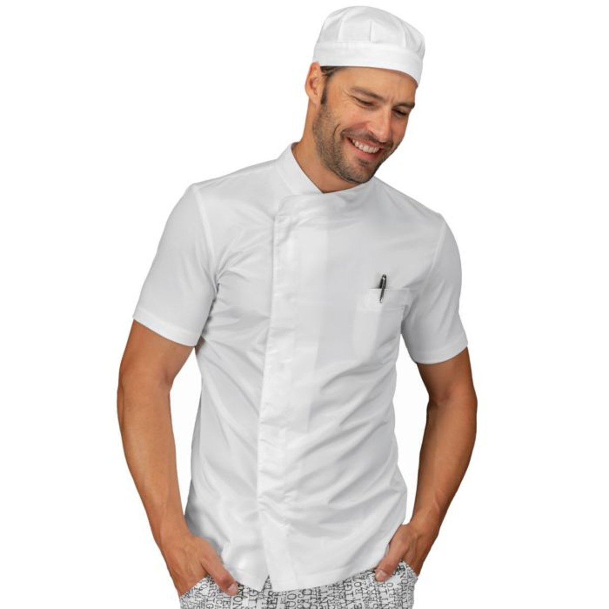 Giacca da Cuoco Franklin Isacco Unisex Mezza Manica Superdry + Jersey thumbnail 6