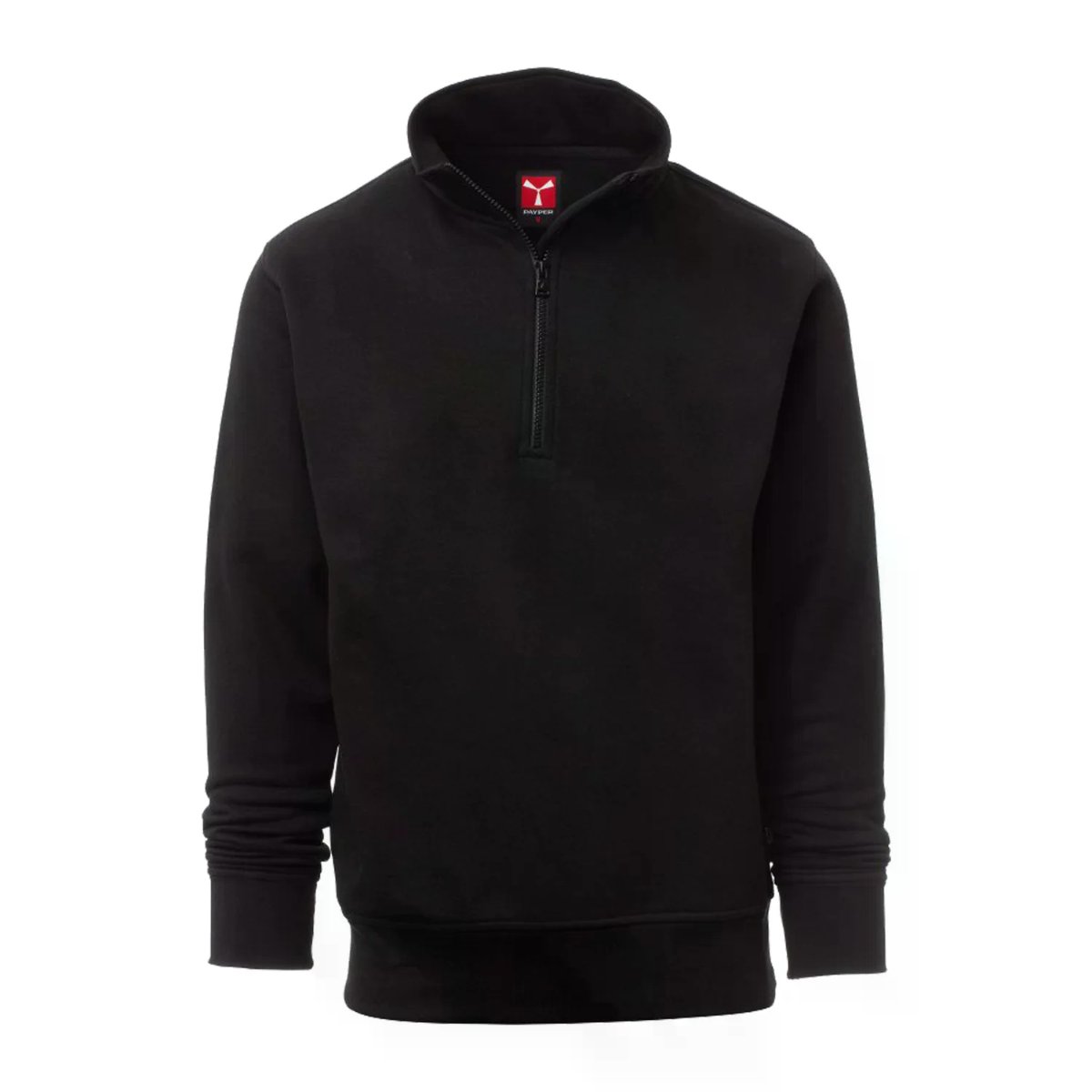 Felpa Uomo Mezza Zip CARSON in Cotone Garzato thumbnail 2
