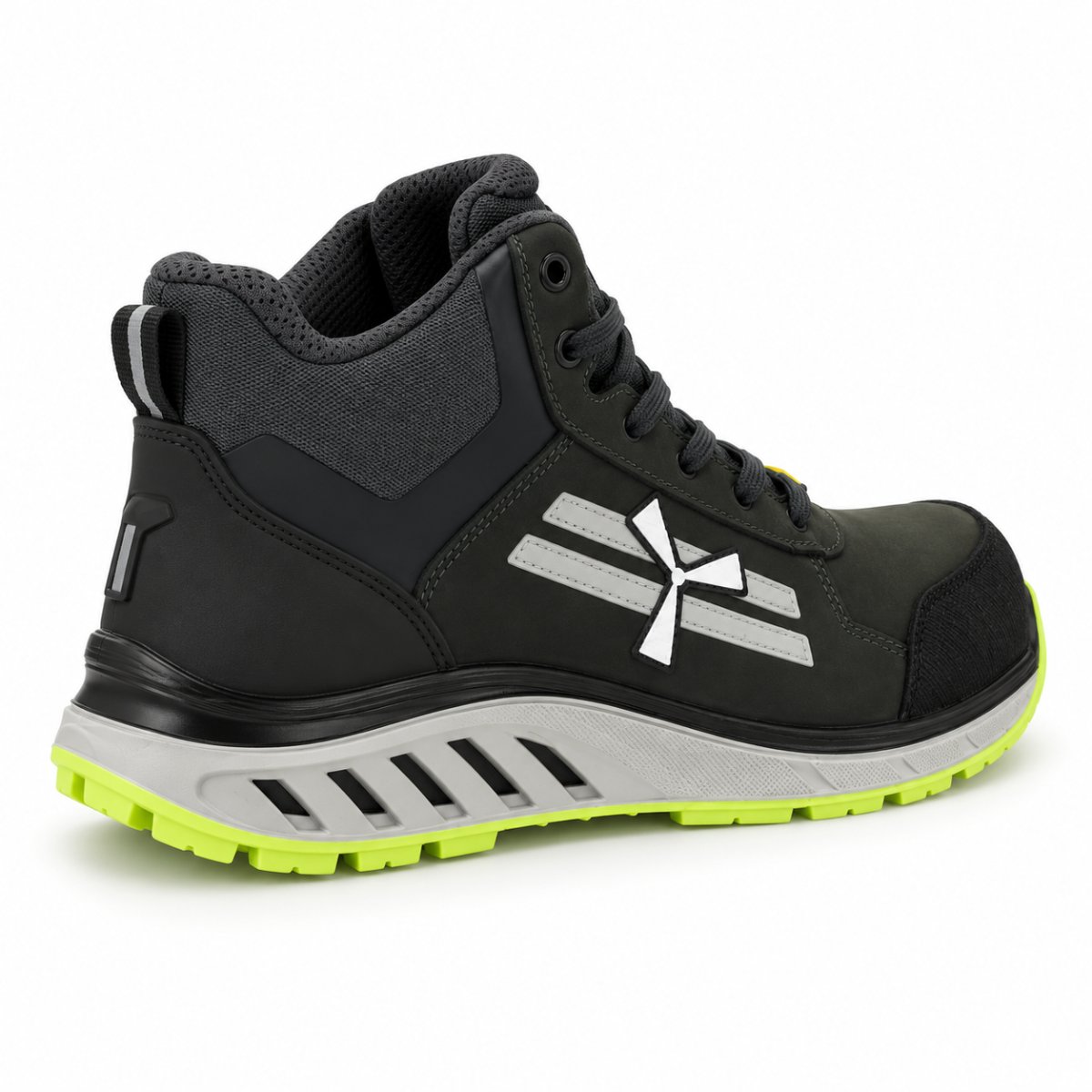 Scarpe Antinfortunistiche Alte X-MOON MID S3S FO SR ESD Metal-Free in Pelle Nubuck thumbnail 5