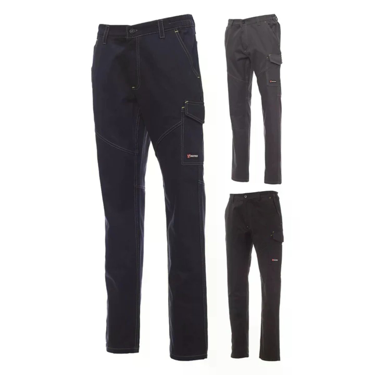 Pantalone da Lavoro Invernale WORKER WINTER con Lock System in Cotone Satin Brushed