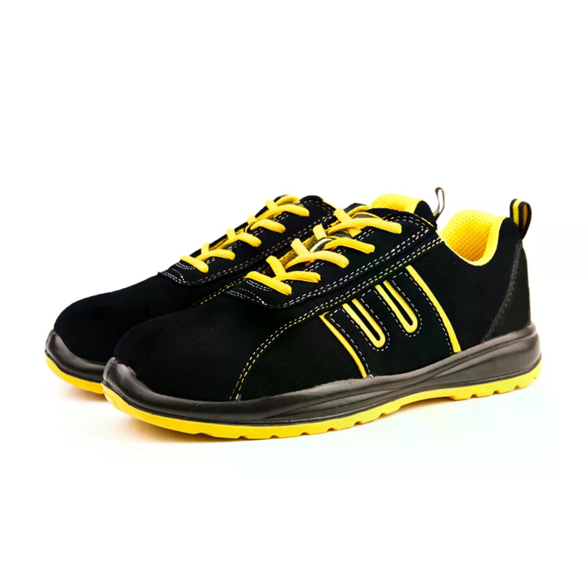 Scarpe Antinfortunistiche Miller Steel S1P SRC Basse Nero Leggere Uomo Donna thumbnail 3