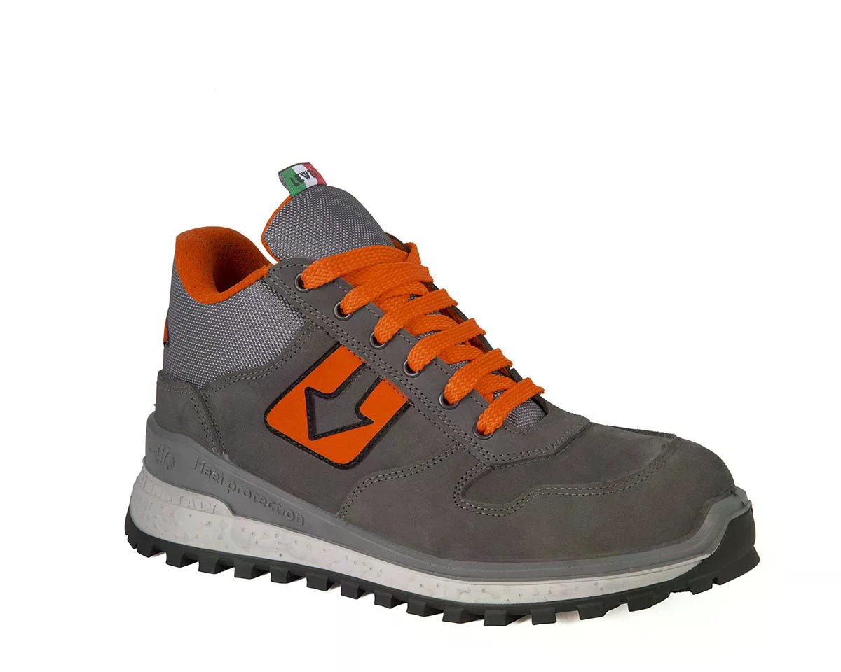 Scarpe Antinfortunistiche Alta RIO S3S HI CI FO SR con Suola HRO in Pelle Nubuck Idrorepellente