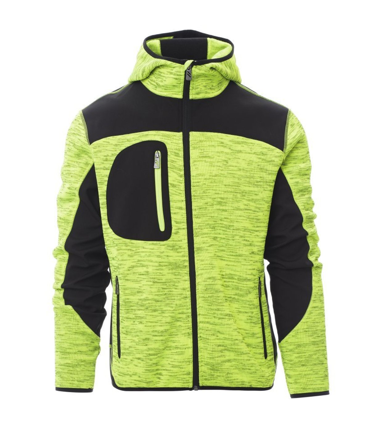 Felpa Tecnica da Lavoro Payper TRIP con Softshell, Cappuccio e Tasche con Zip thumbnail 5