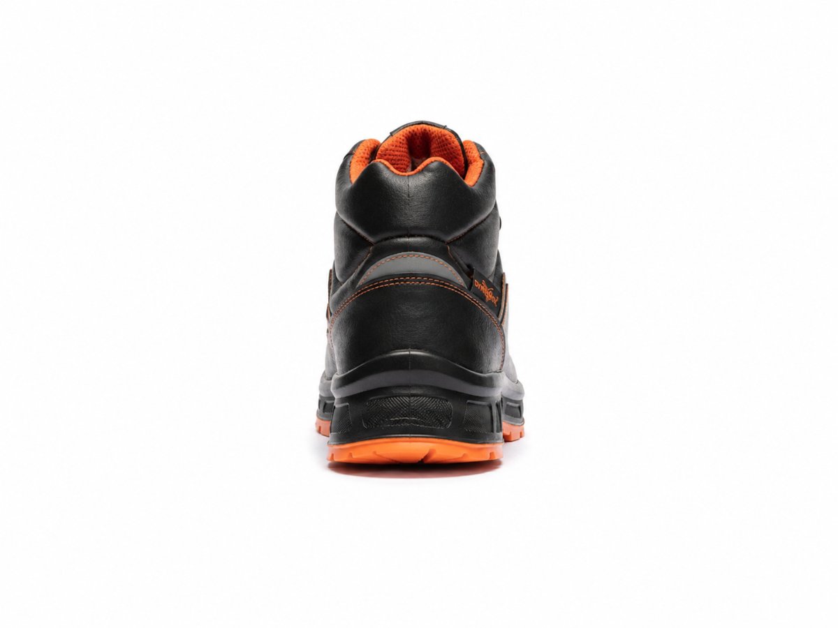 Scarpe Antinfortunistiche Alte ALASKA S3S FO SR in Pelle Idrorepellente con Memory Foam Metal-Free thumbnail 4