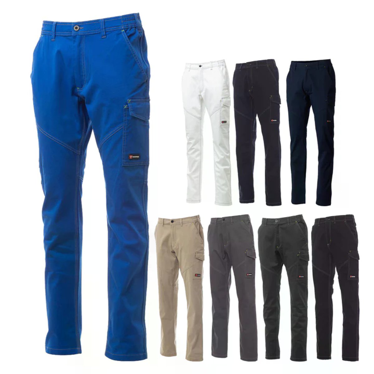 Pantalone da Lavoro Stretch WORKER STRETCH in Cotone Elasticizzato