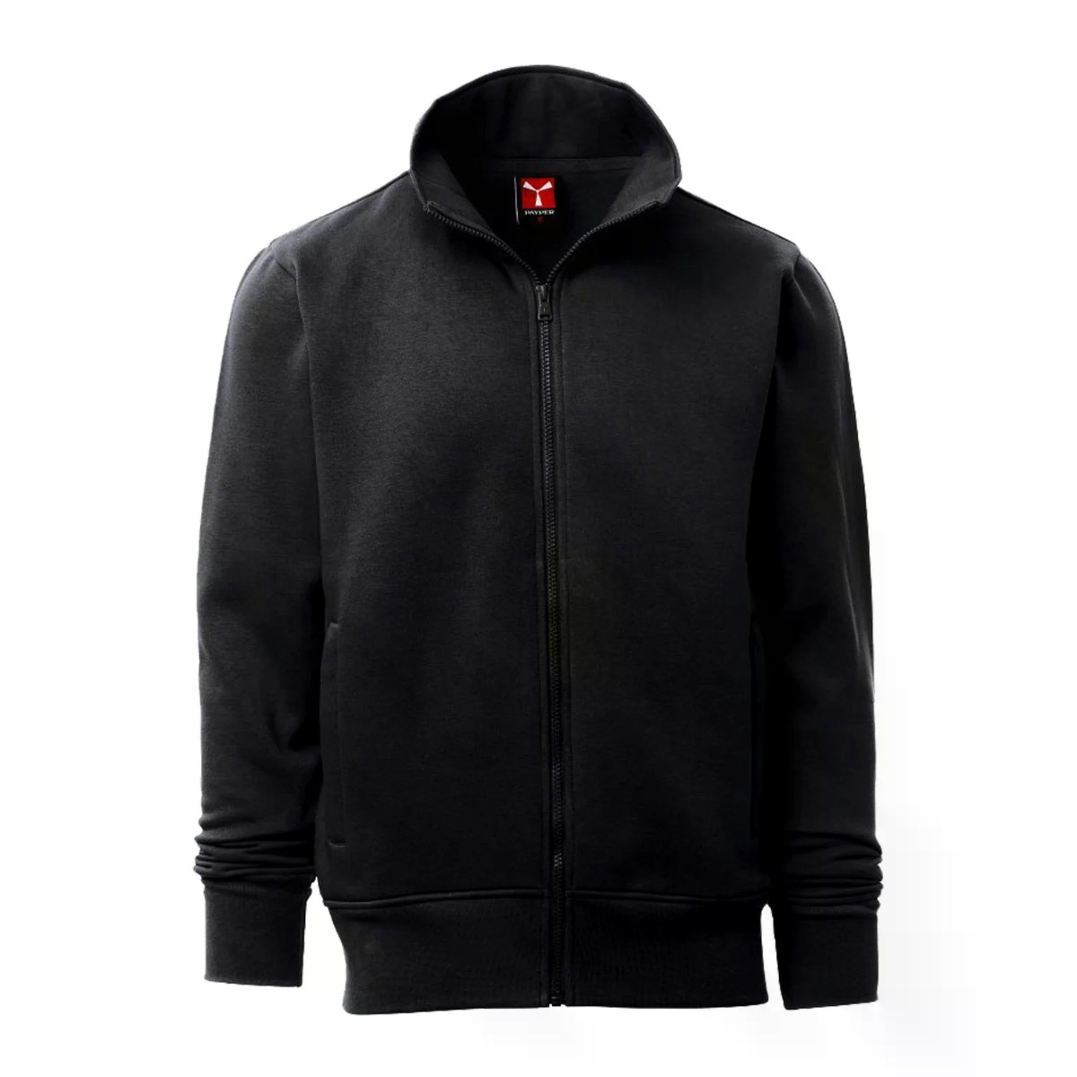 Felpa Uomo Zip Intera HOOVER in Cotone Garzato thumbnail 2