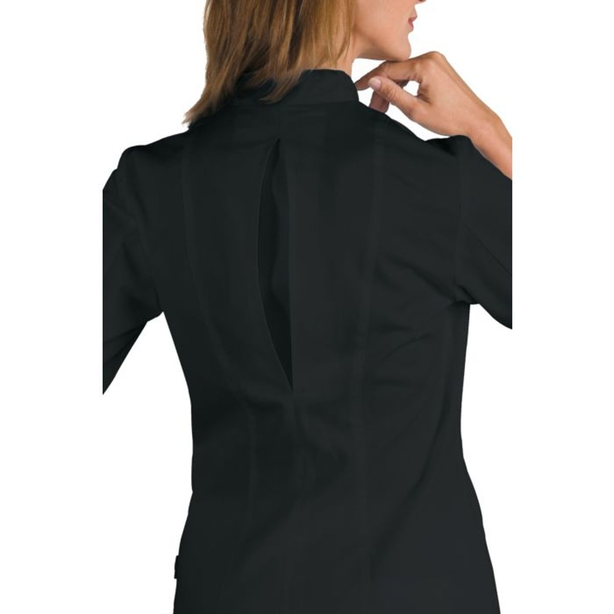 Casacca Sanitaria Donna Nizza Isacco Mezza Manica Superdry con Collo alla Coreana e 2 Tasche thumbnail 2