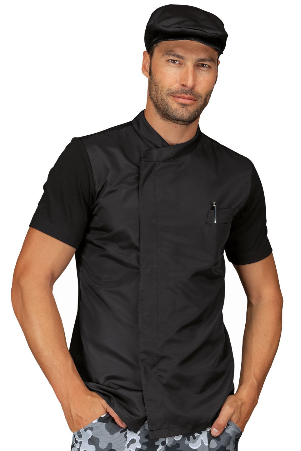 Giacca da Cuoco Franklin Isacco Unisex Mezza Manica Superdry + Jersey thumbnail 6