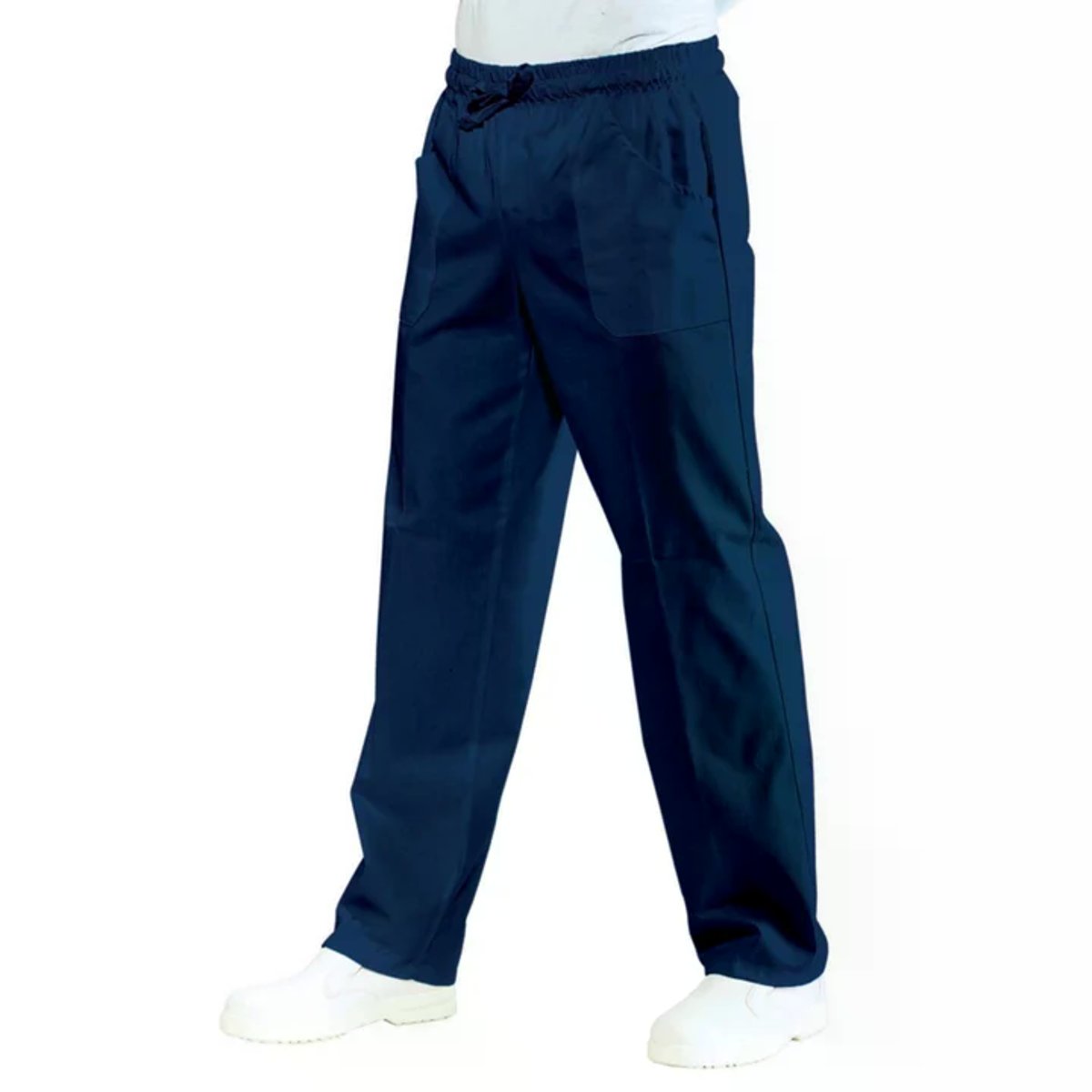 Pantalone Sanitario Unisex Isacco con Elastico e Laccio Regolabile 3 Tasche thumbnail 2