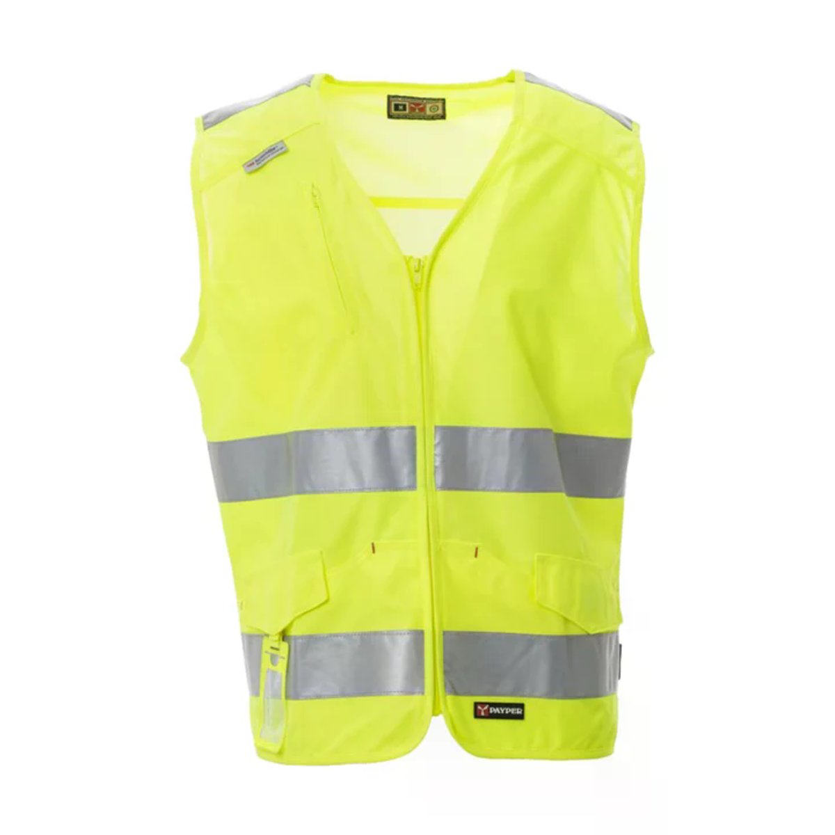 Gilet Alta Visibilità Payper EXPERT con Tasche Multifunzione EN ISO 20471 Classe 2 thumbnail 3
