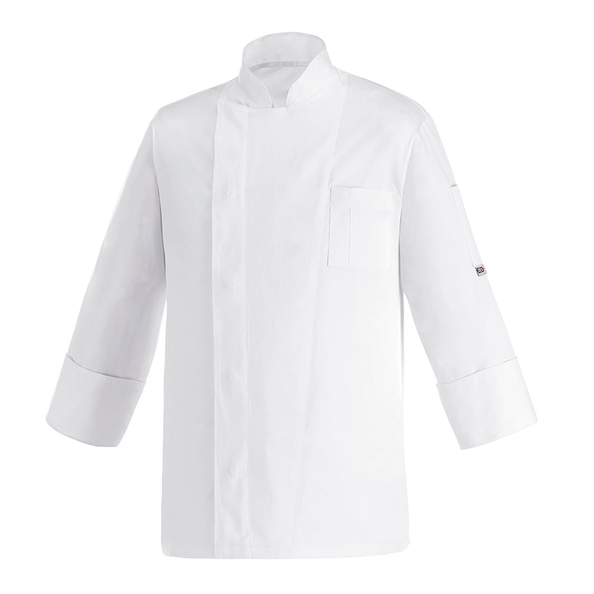Giacca Cuoco Unisex Egochef SHELDON in Tessuto SORONA Elasticizzata 100 g/m² thumbnail 4