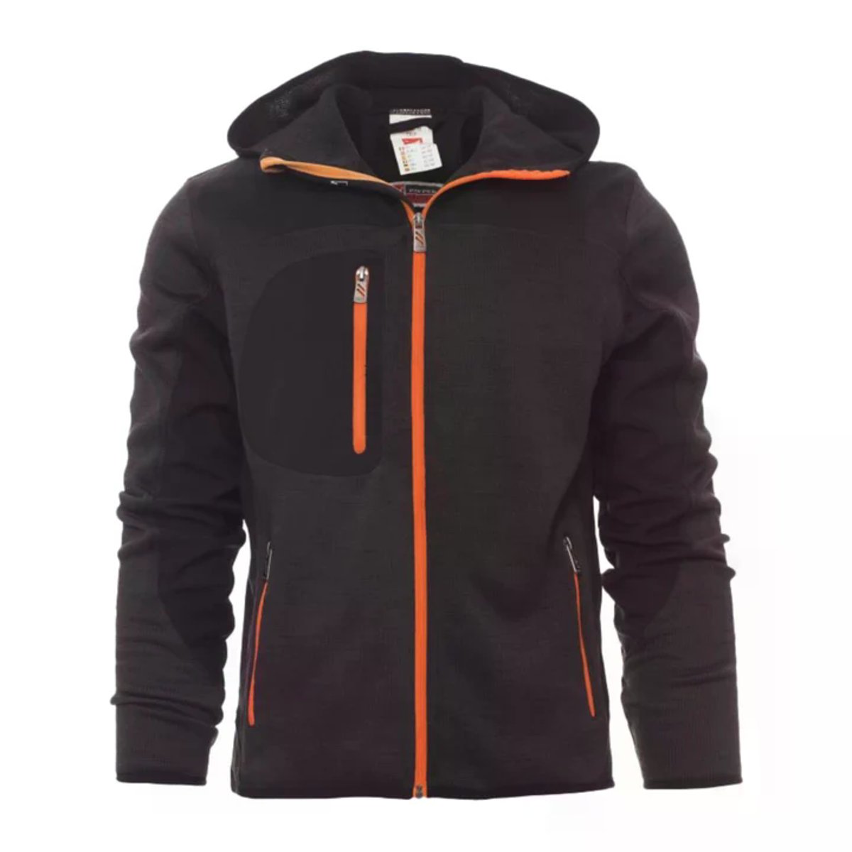 Felpa Tecnica da Lavoro Payper TRIP con Softshell, Cappuccio e Tasche con Zip thumbnail 8