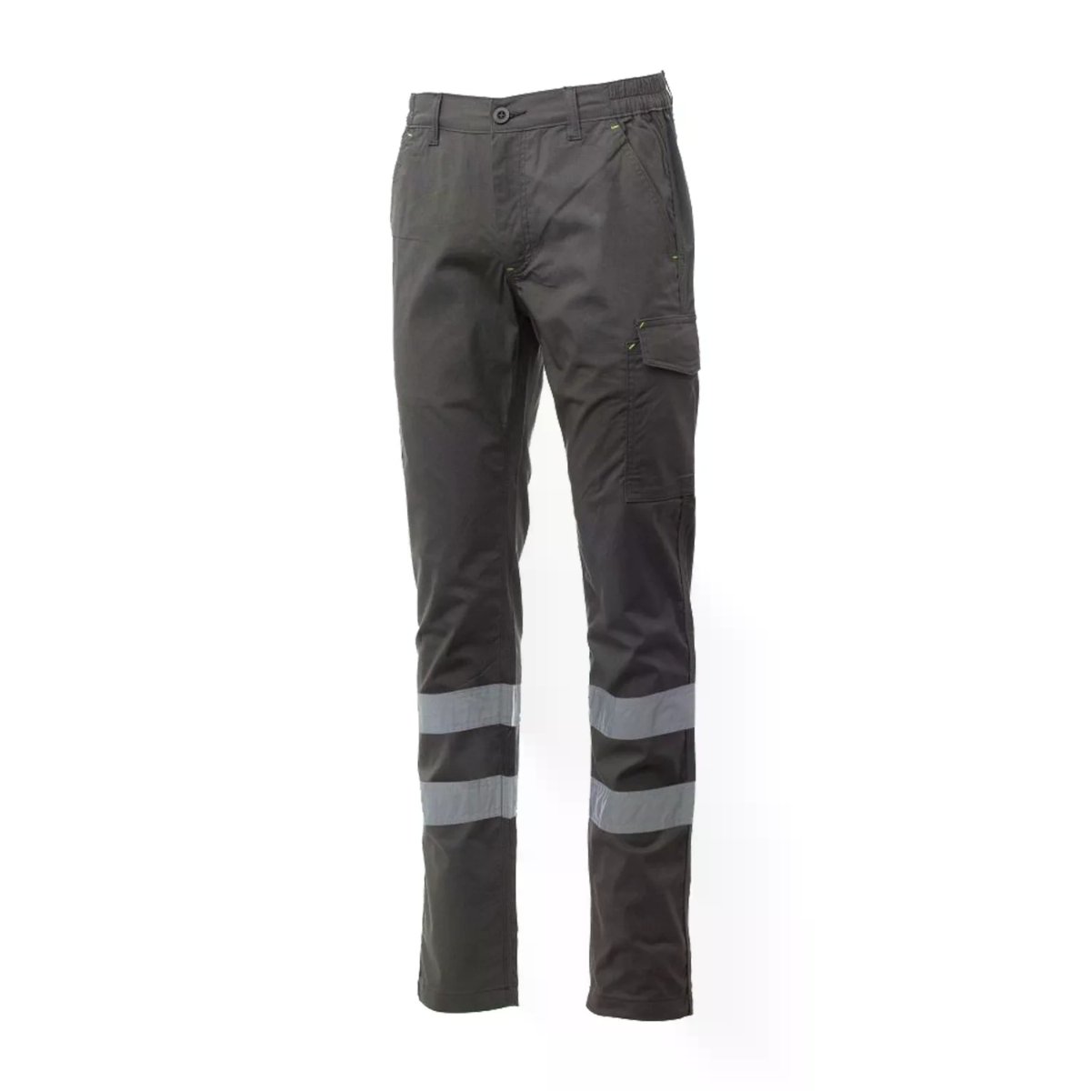 Pantalone da Lavoro Stretch POWER STRETCH REFLEX con Bande Retroriflettenti e Lock System thumbnail 7