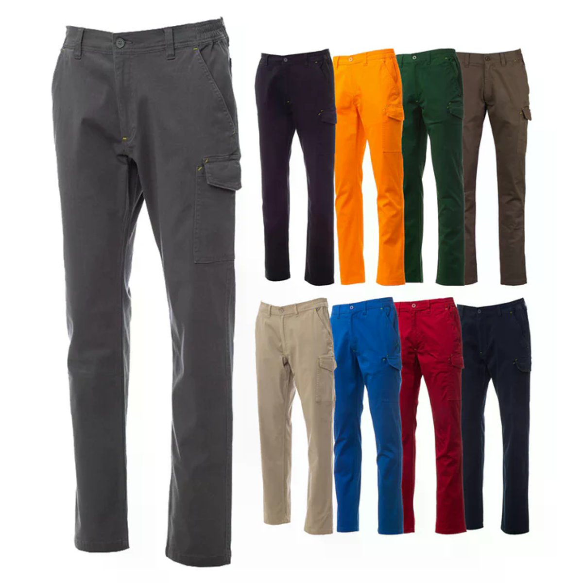 Pantalone da Lavoro Stretch POWER STRETCH in Cotone Elasticizzato