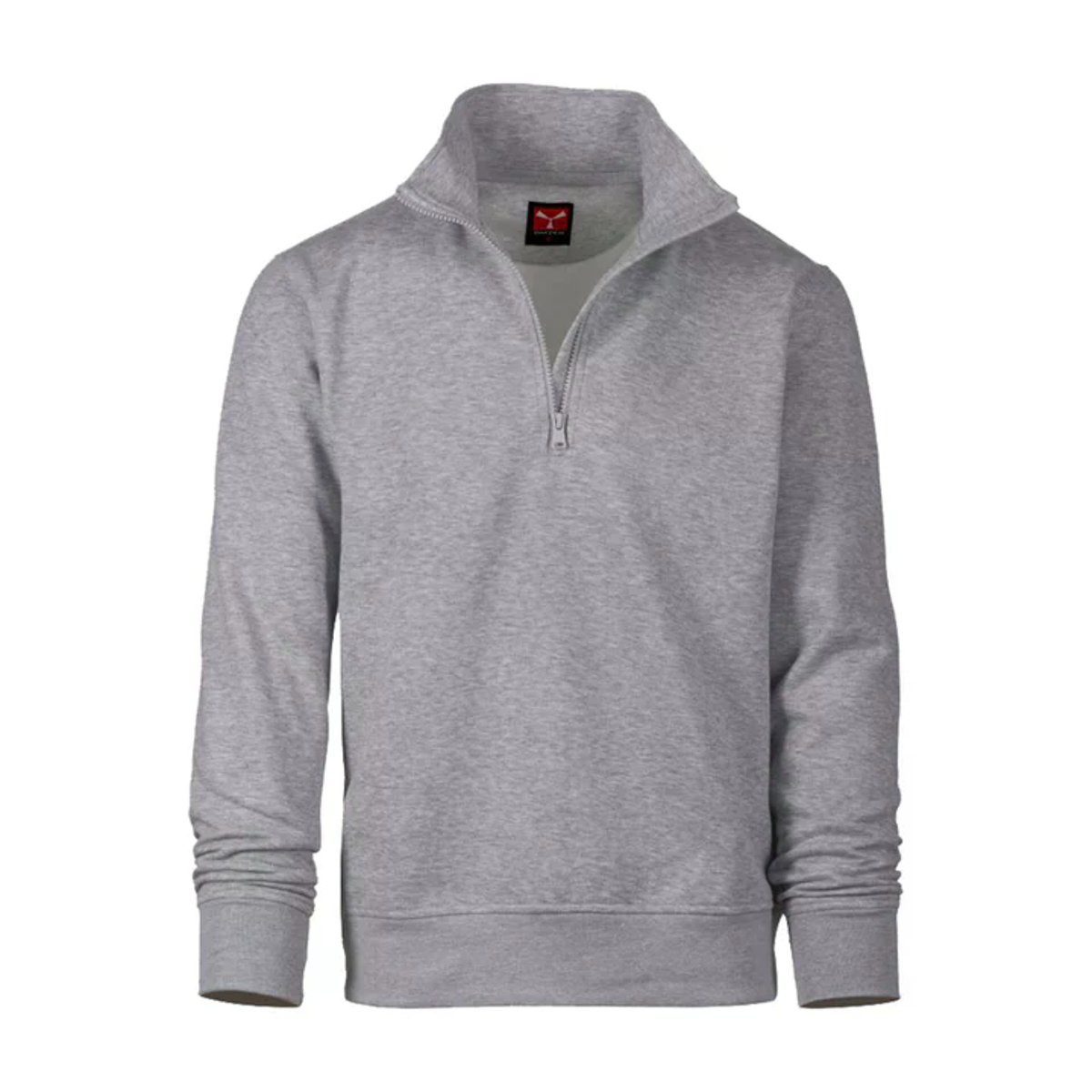 Felpa Uomo Mezza Zip CARSON in Cotone Garzato thumbnail 3