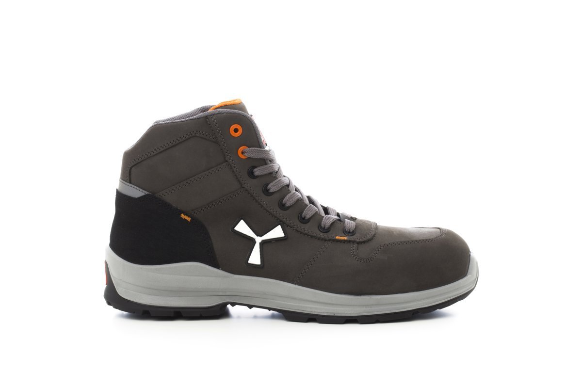 Scarpe Antinfortunistiche Alte GET FORCE MID S3-NBK in Pelle Nubuck Idrorepellenti