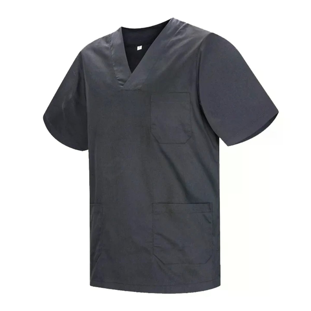 Casacca Sanitaria Unisex Manica Corta con Scollo a V e 3 Tasche per Medici Infermieri OSS thumbnail 11