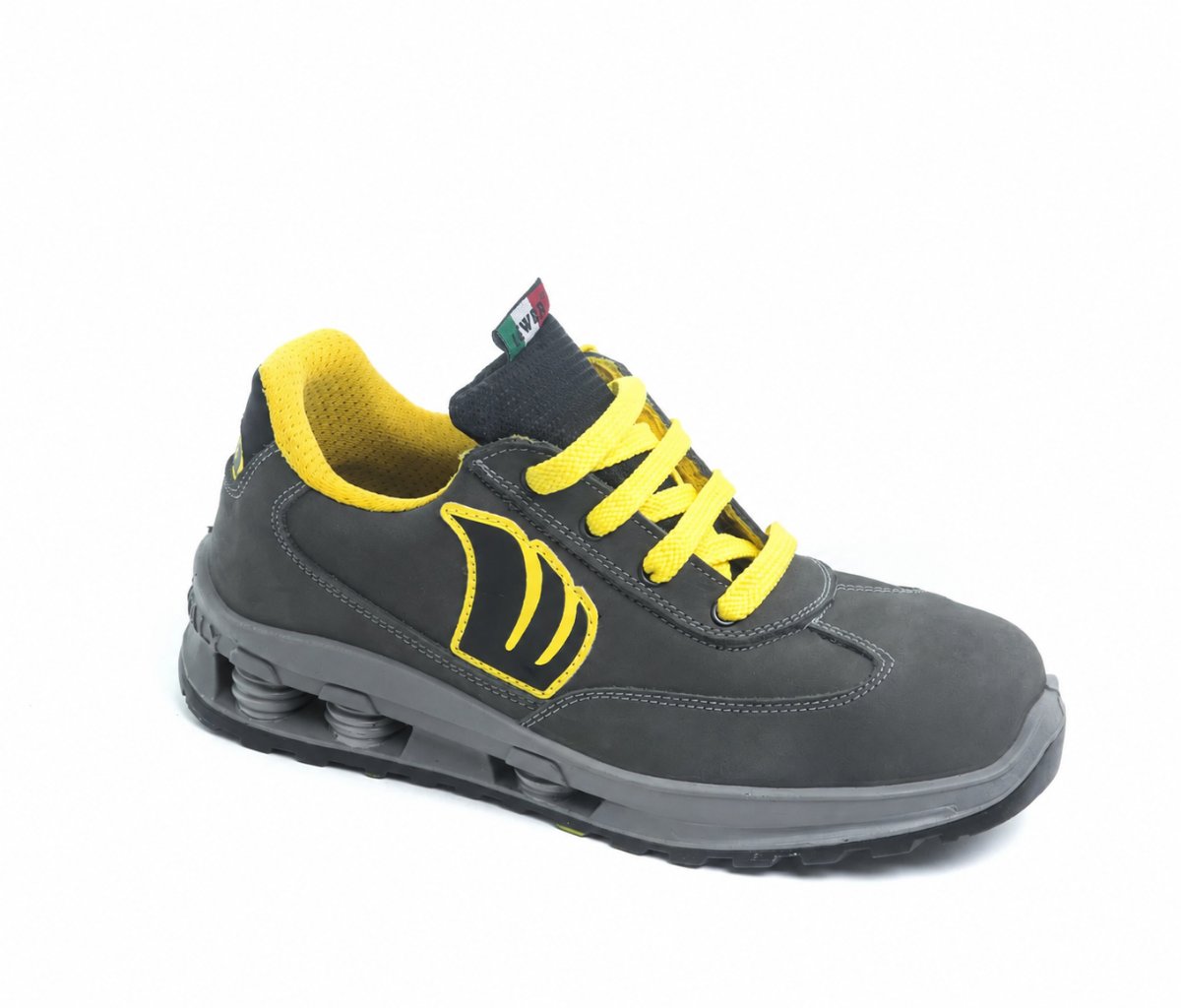 Scarpe Antinfortunistiche LUX S3S FO SR ESD in Pelle Nubuck Idrorepellente con Puntale in Alluminio