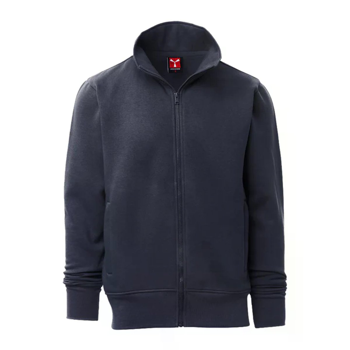 Felpa Uomo Zip Intera HOOVER in Cotone Garzato thumbnail 4