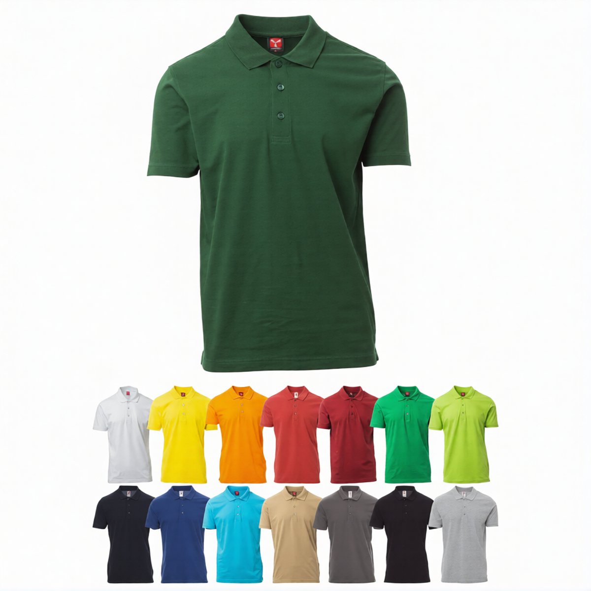 Polo Uomo Manica Corta AMALFI in Cotone Jersey