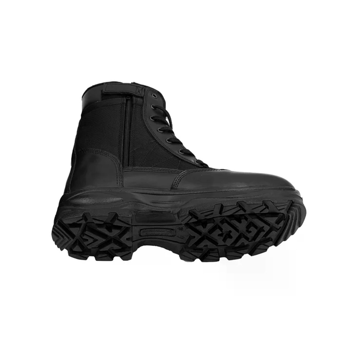 Anfibi da Lavoro Alba&n DS702 O2 SRC con Zip Laterale per Guardia Giurata, Metronotte, Sicurezza, Softair thumbnail 2