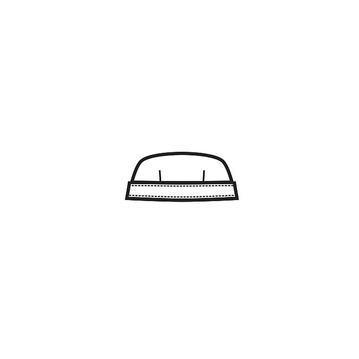 Cappello da Cucina Bob Isacco Regolabile con Velcro per Cuoco e Ristorazione thumbnail 2