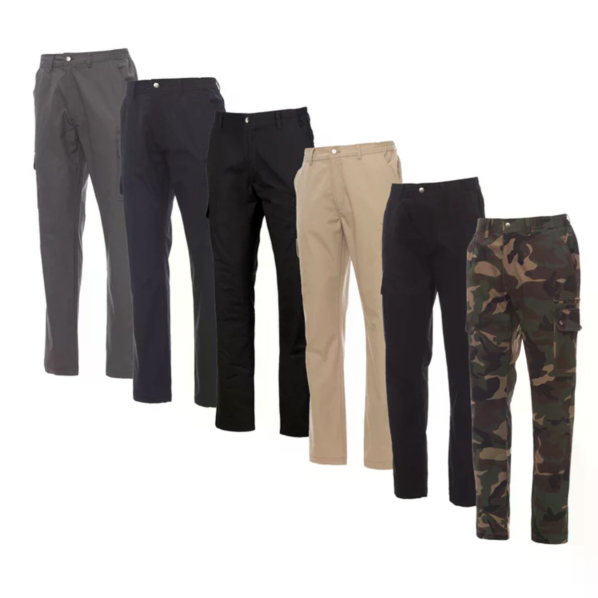 Pantalone da Lavoro Estivo FOREST SUMMER in Cotone Ripstop Multitasche