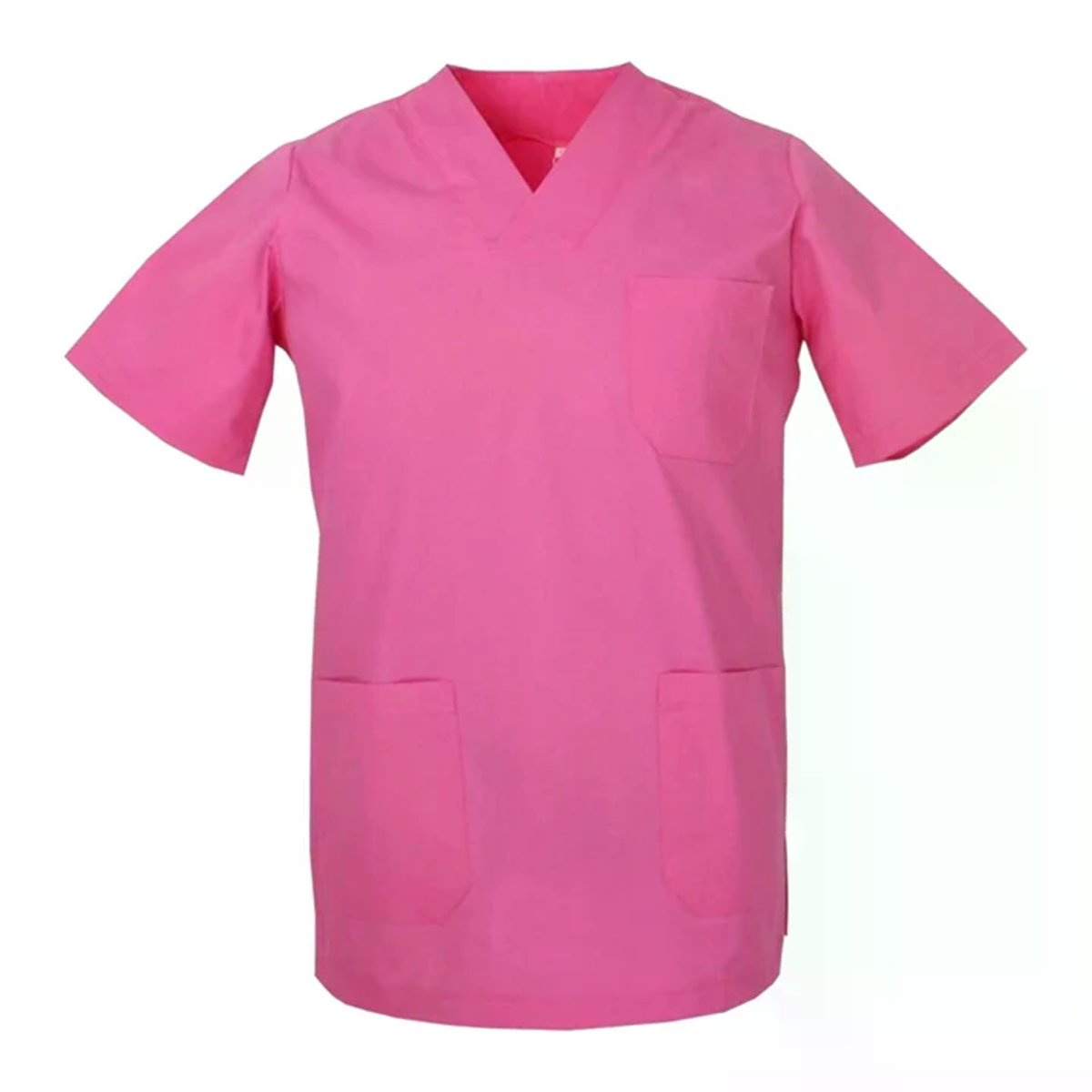 Casacca Sanitaria Unisex Manica Corta con Scollo a V e 3 Tasche per Medici Infermieri OSS thumbnail 8