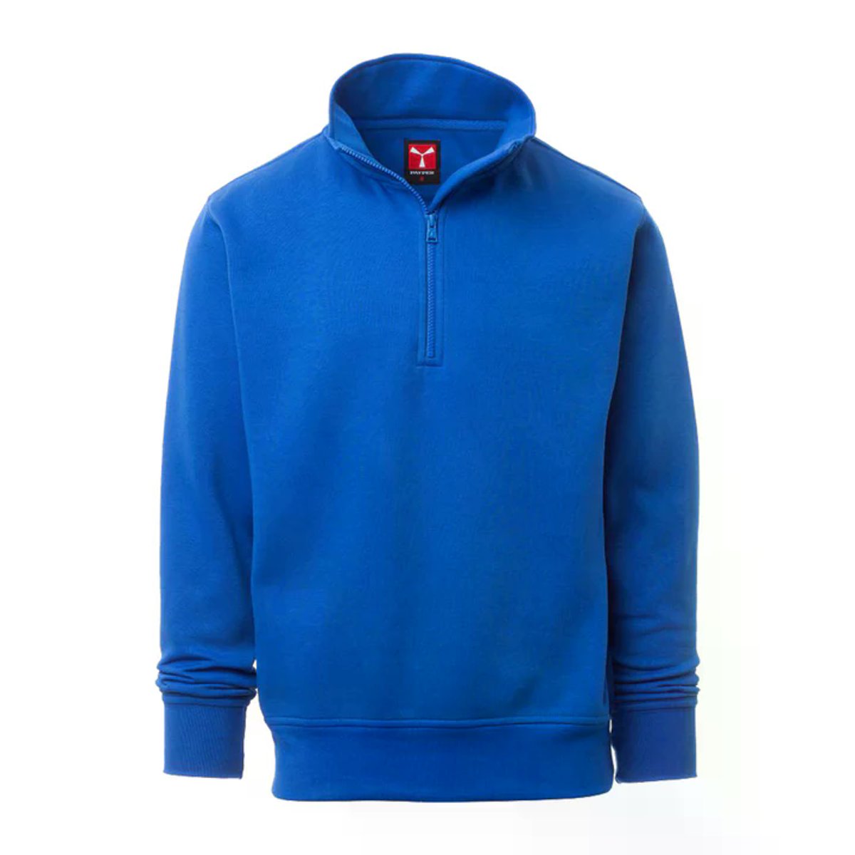 Felpa Uomo Mezza Zip CARSON in Cotone Garzato thumbnail 6