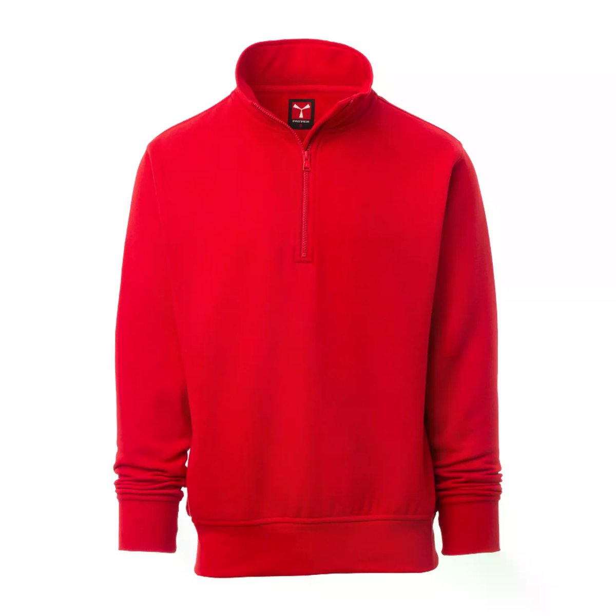 Felpa Uomo Mezza Zip CARSON in Cotone Garzato thumbnail 5