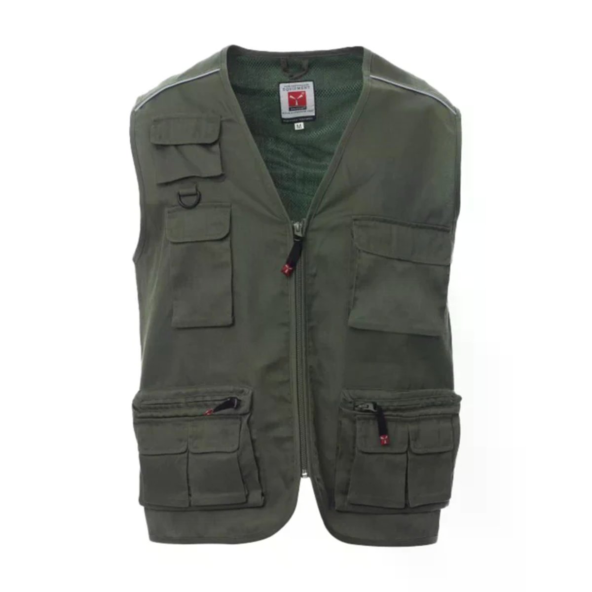 Gilet da Lavoro POCKET Uomo Estivo Multitasche con Porta Badge e Dettagli Reflex thumbnail 7