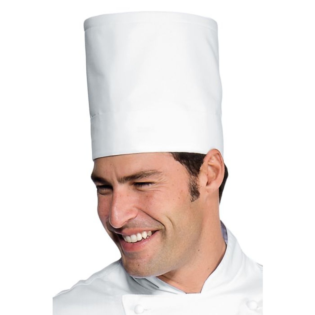 Cappello da Cuoco Elite Isacco Rigido Regolabile con Velcro per Chef e Cucina Professionale thumbnail 6