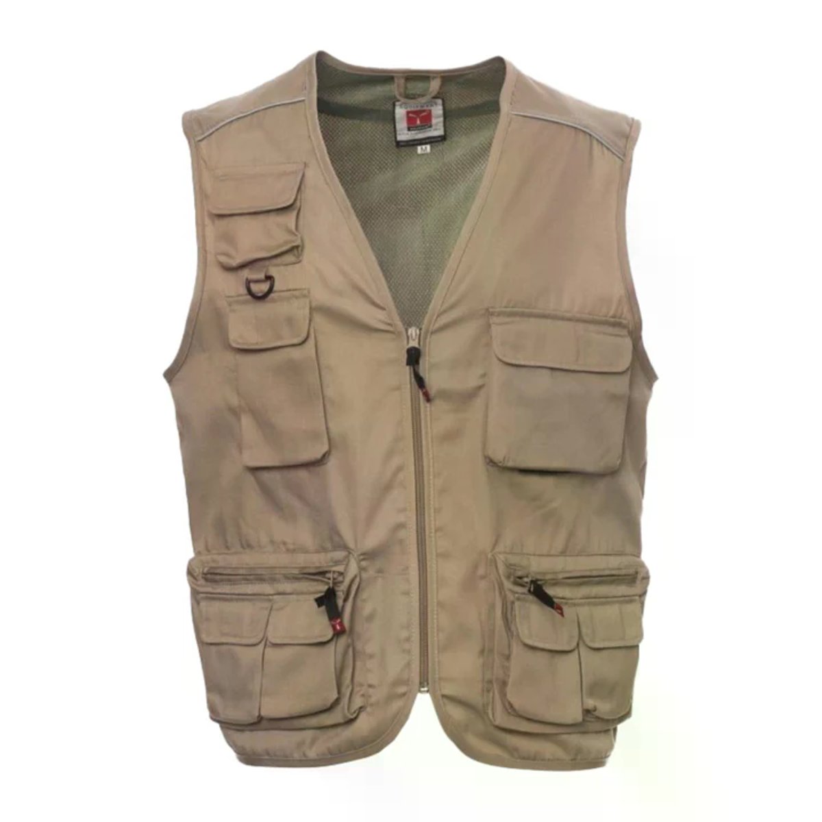 Gilet da Lavoro POCKET Uomo Estivo Multitasche con Porta Badge e Dettagli Reflex thumbnail 6