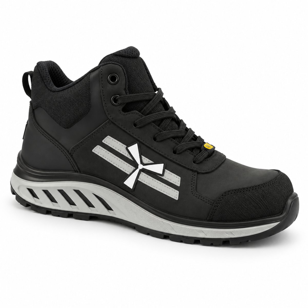 Scarpe Antinfortunistiche Alte X-MOON MID S3S FO SR ESD Metal-Free in Pelle Nubuck thumbnail 14