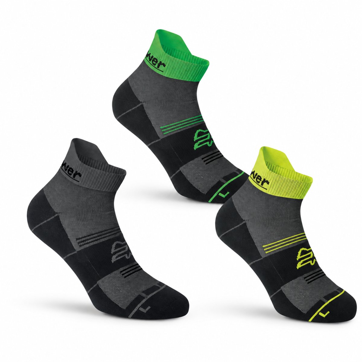 Calze Corte da Lavoro U-Power BALMY Traspiranti e Leggere – 2 Paia