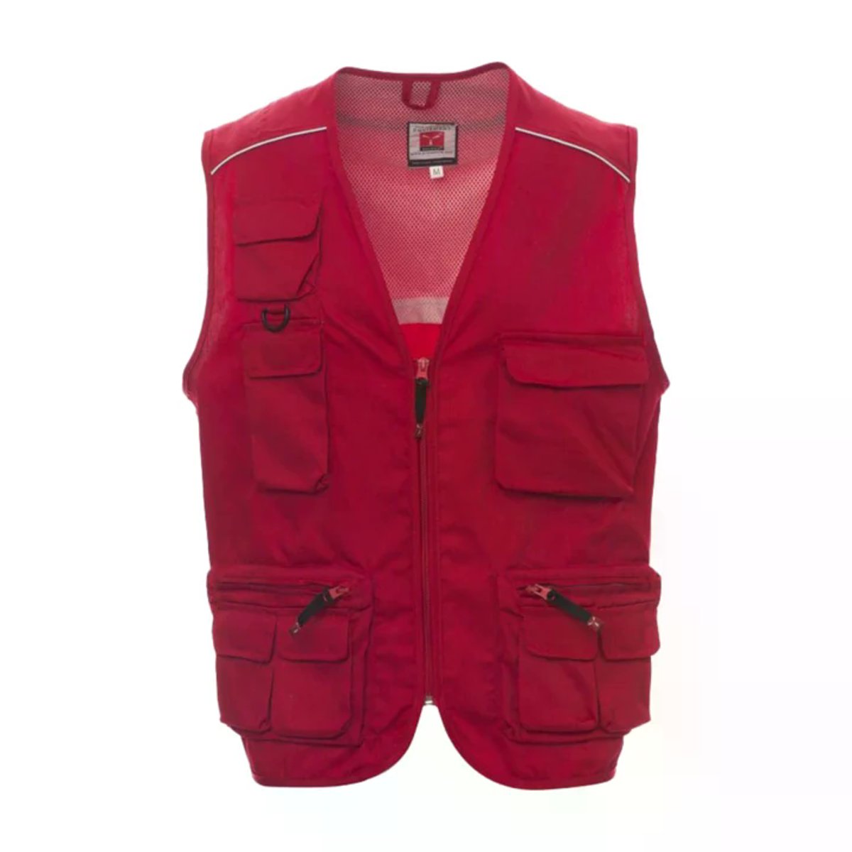 Gilet da Lavoro POCKET Uomo Estivo Multitasche con Porta Badge e Dettagli Reflex thumbnail 9