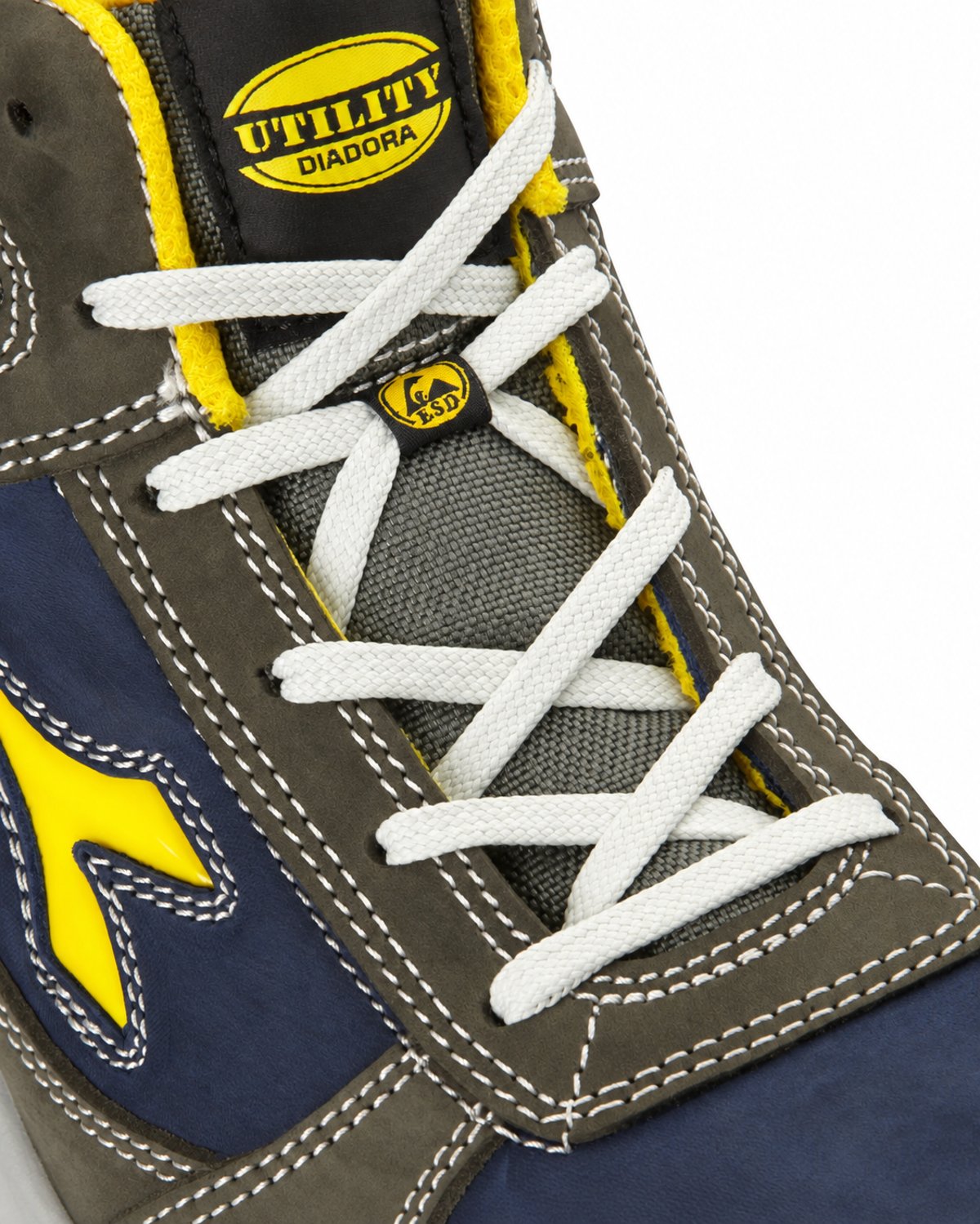 Scarpe Antinfortunistiche Alte Diadora RUN MID S3S ESD Idrorepellenti e Resistenti thumbnail 3