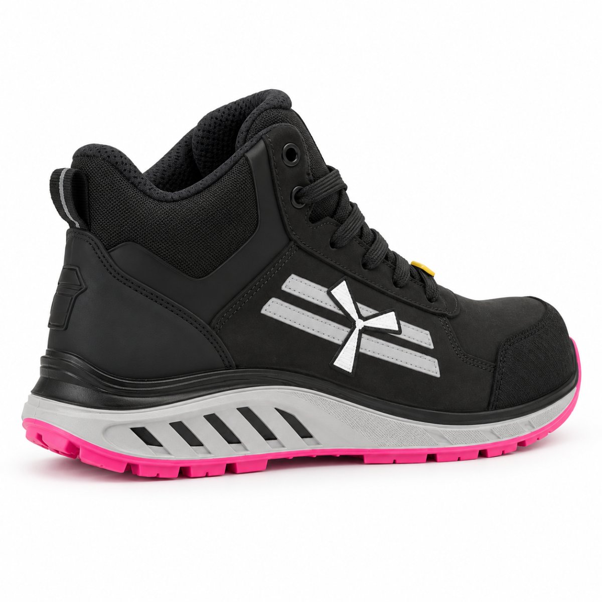 Scarpe Antinfortunistiche Alte X-MOON MID S3S FO SR ESD Metal-Free in Pelle Nubuck thumbnail 7