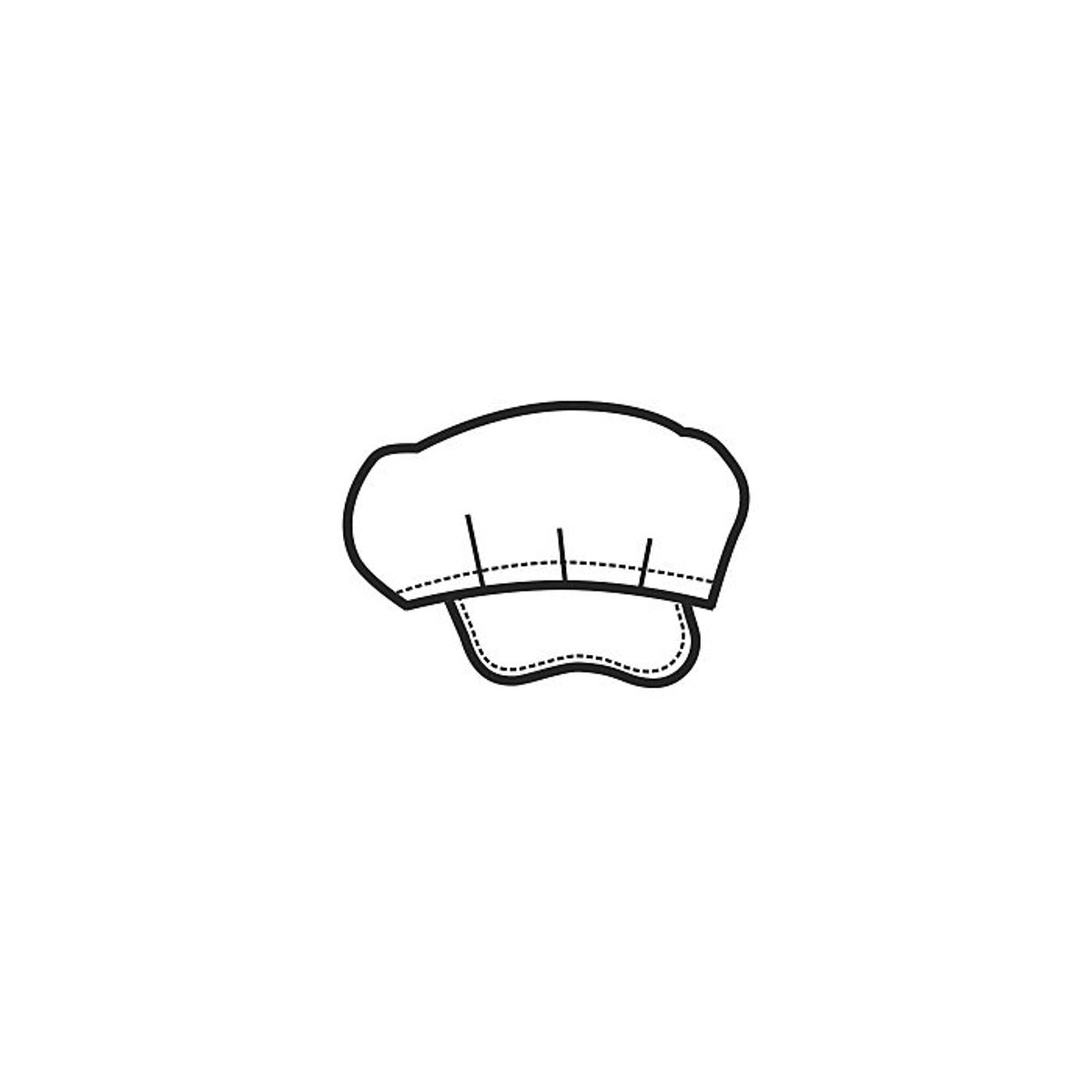 Cappello San Bitter Isacco con Visiera Rigida e Velcro per Alimentare e Ristorazione thumbnail 2