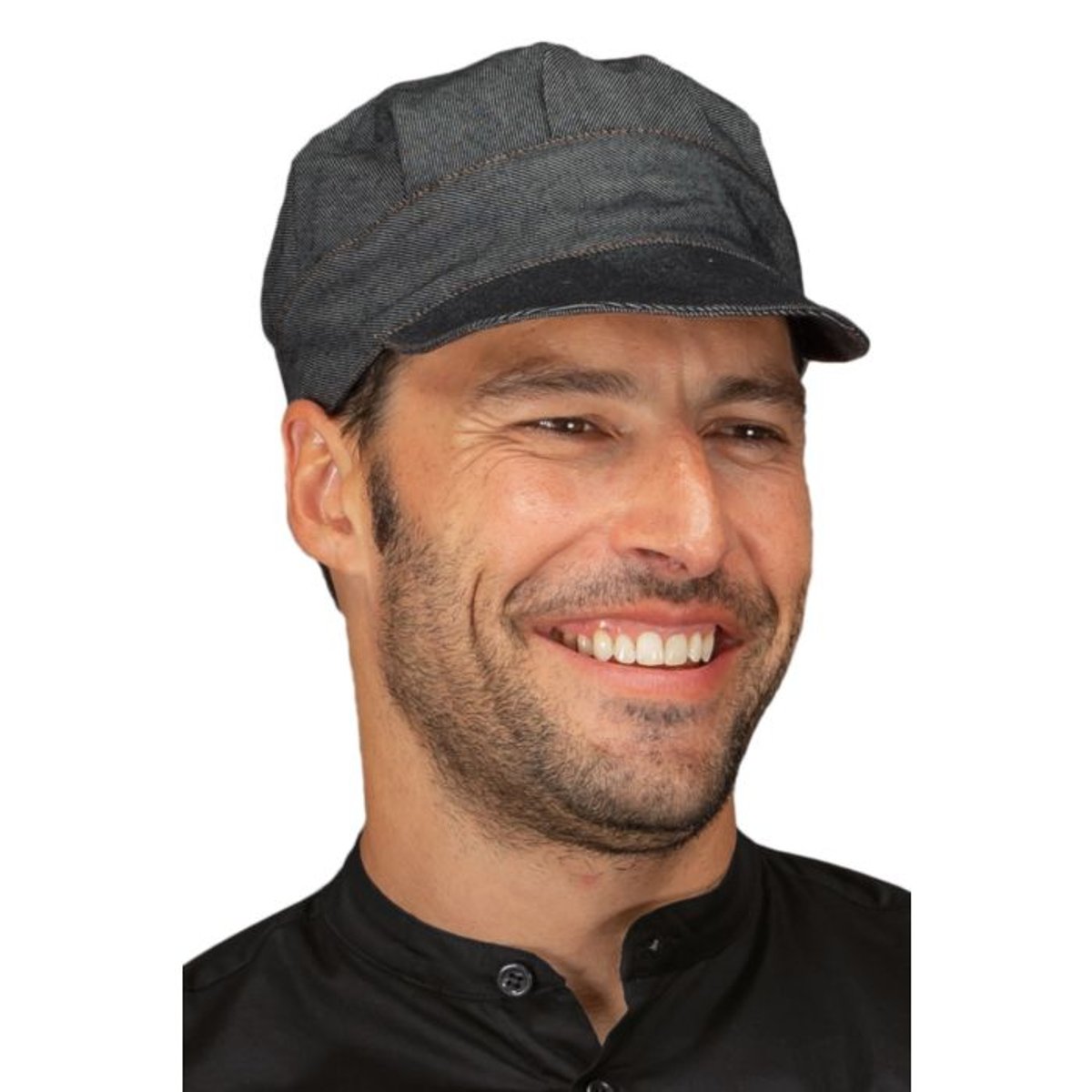 Cappello Sam Isacco con Visiera Rigida e Velcro per Cucina e Ristorazione thumbnail 7