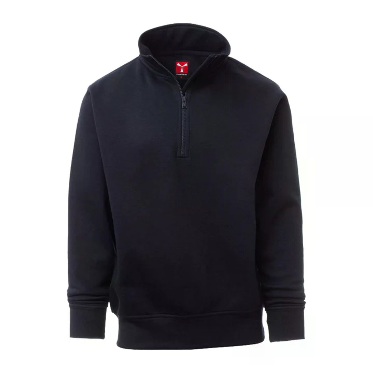 Felpa Uomo Mezza Zip CARSON in Cotone Garzato thumbnail 4
