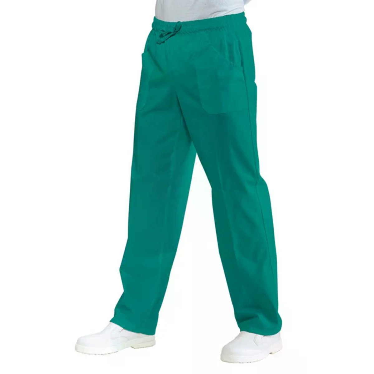 Pantalone Sanitario Unisex Isacco con Elastico e Laccio Regolabile 3 Tasche thumbnail 5