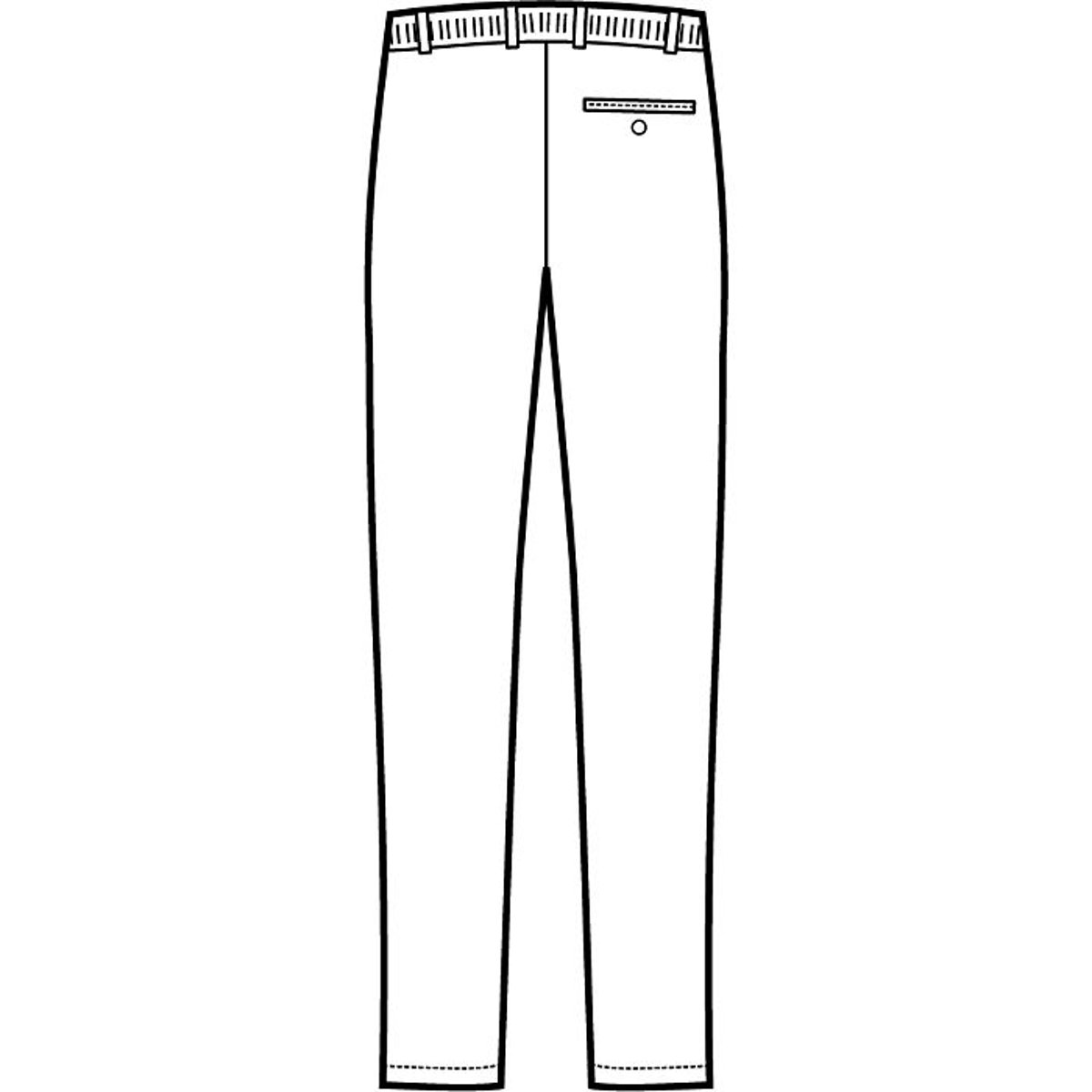 Pantalone da Lavoro Seattle Isacco Unisex Super Stretch 200 g/m² con Elastico e 3 Tasche thumbnail 7